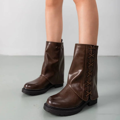 Botas Plataforma Mujer Weide MXCZY628