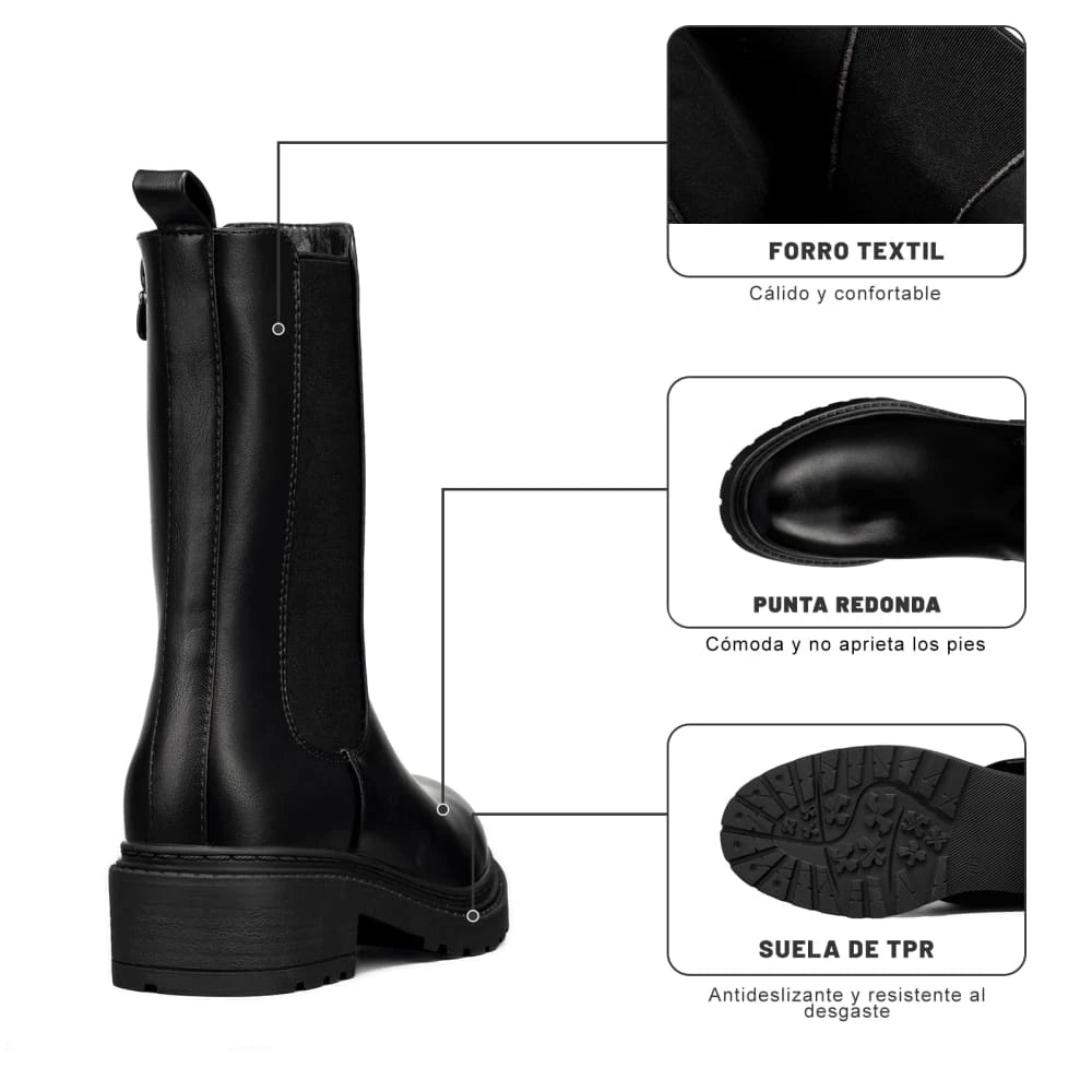 Botas Plataforma Mujer Weide MXCZY628