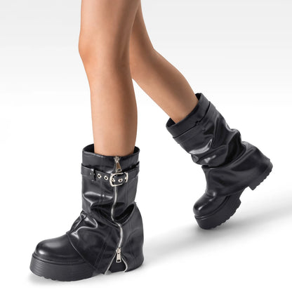 Botas Plataforma Mujer Weide MXCZY629