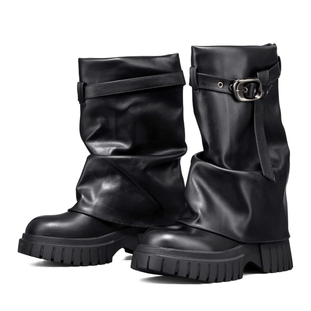 Botas Plataforma Mujer Weide MXCZY630