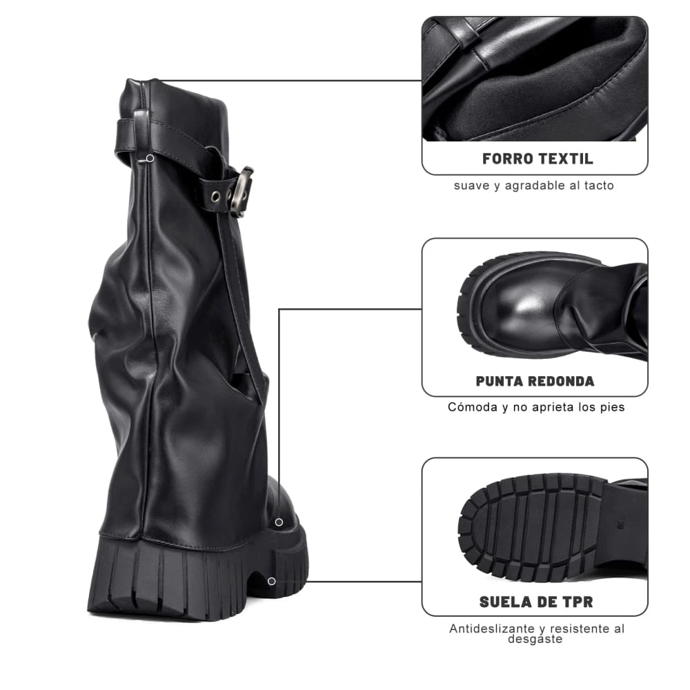 Botas Plataforma Mujer Weide MXCZY630