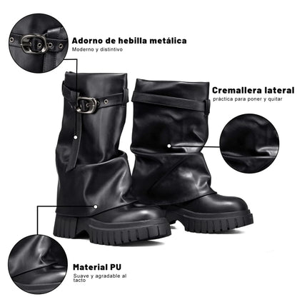 Botas Plataforma Mujer Weide MXCZY630