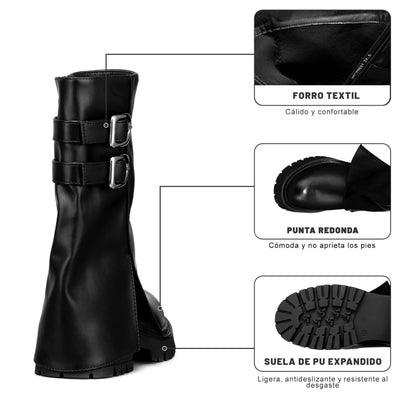 Botas Plataforma Mujer Weide MXCZY631