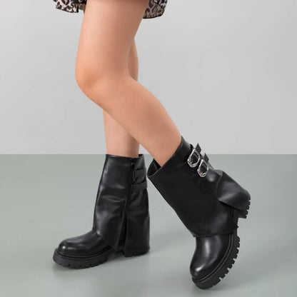 Botas Plataforma Mujer Weide MXCZY631