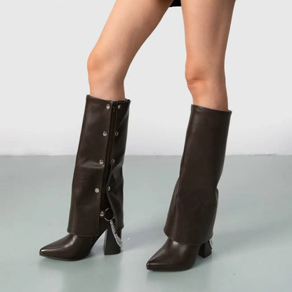 Botas Taco Mujer Weide MXCZY632