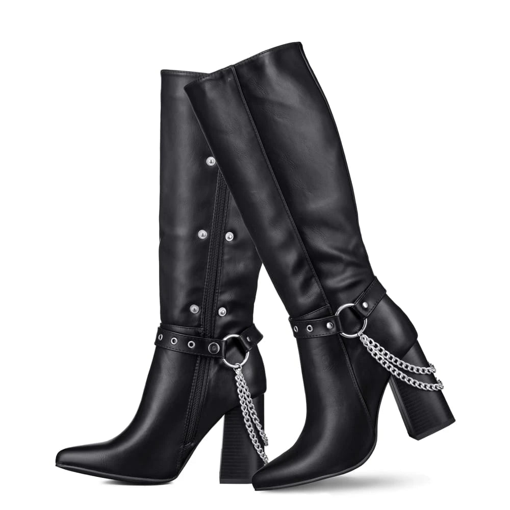 Botas Taco Mujer Weide MXCZY632