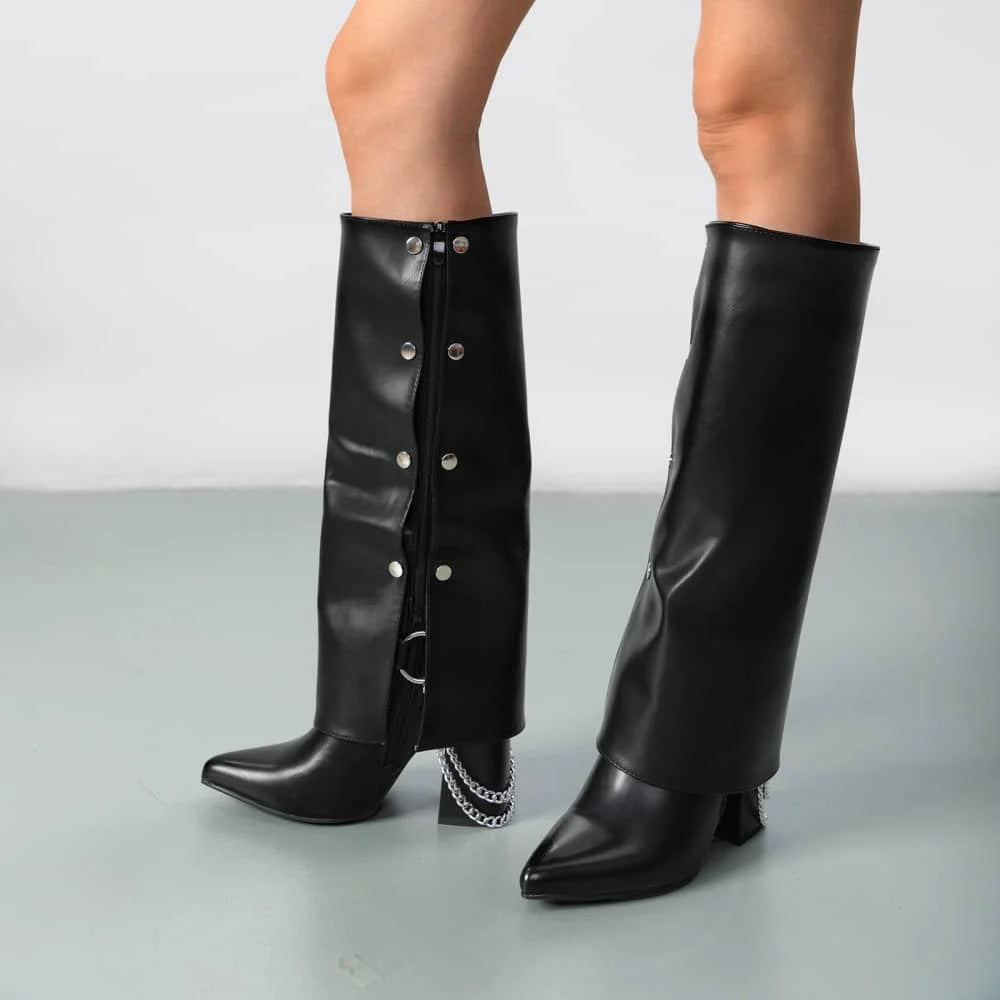 Botas Taco Mujer Weide MXCZY632