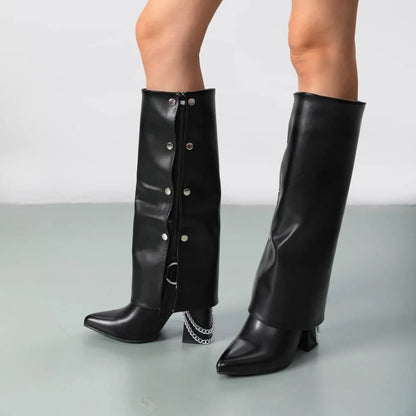 Botas Taco Mujer Weide MXCZY632