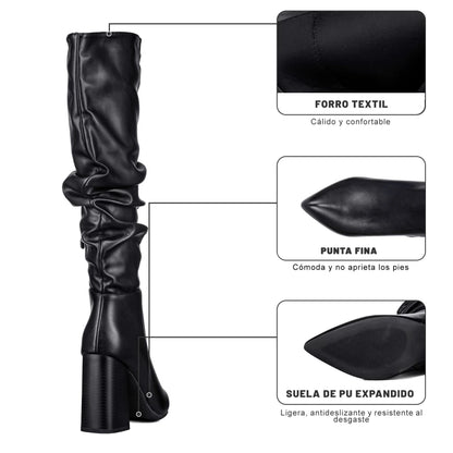 Botas Taco Mujer Weide MXCZY633