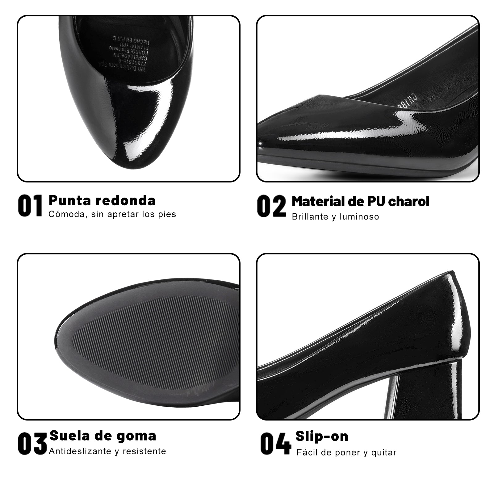 MXGH188 Negro información de materiales