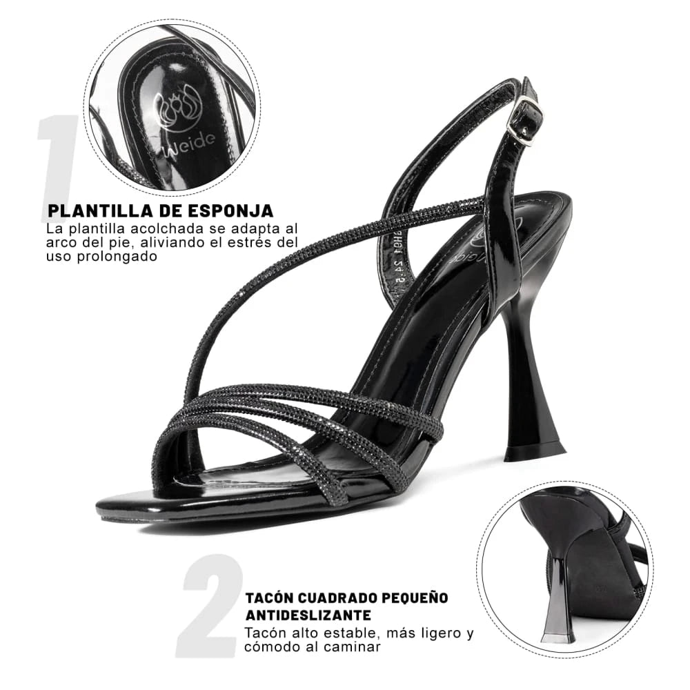 Sandalias Taco Mujer Weide MXGH91