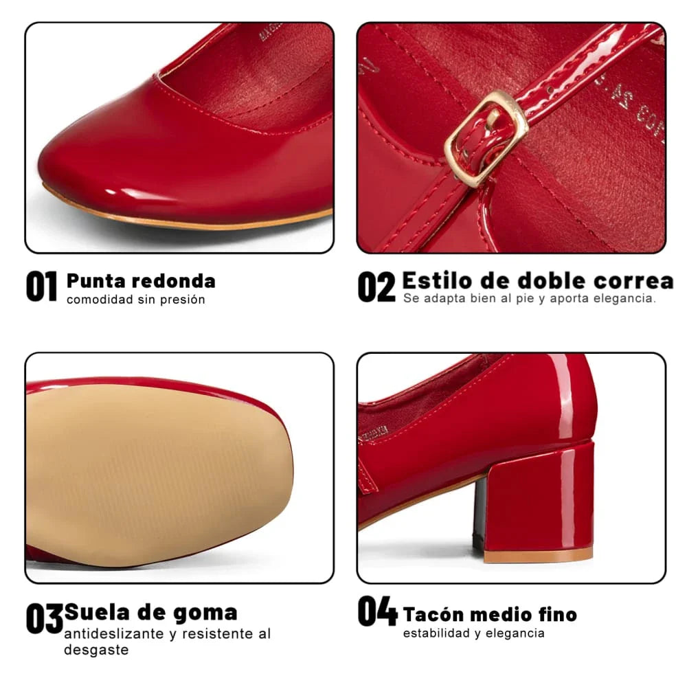 Zapatos Mary Jane Mujer Weide MXGHE103