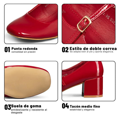 Zapatos Mary Jane Mujer Weide MXGHE103