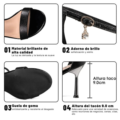 Sandalias Taco Mujer Weide MXGHE106