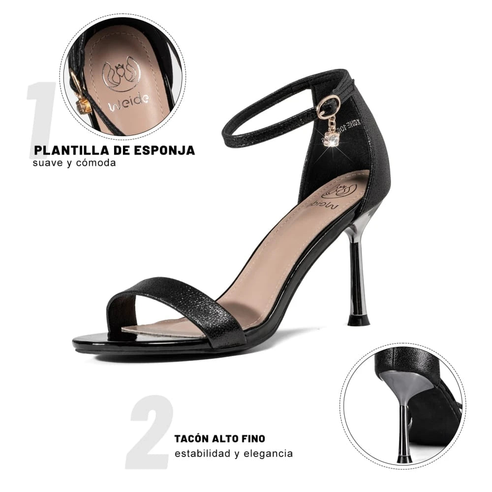 Sandalias Taco Mujer Weide MXGHE106