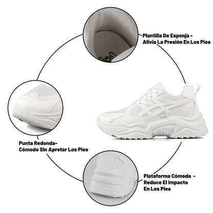 Tenis Mujer Weide MXGLT612