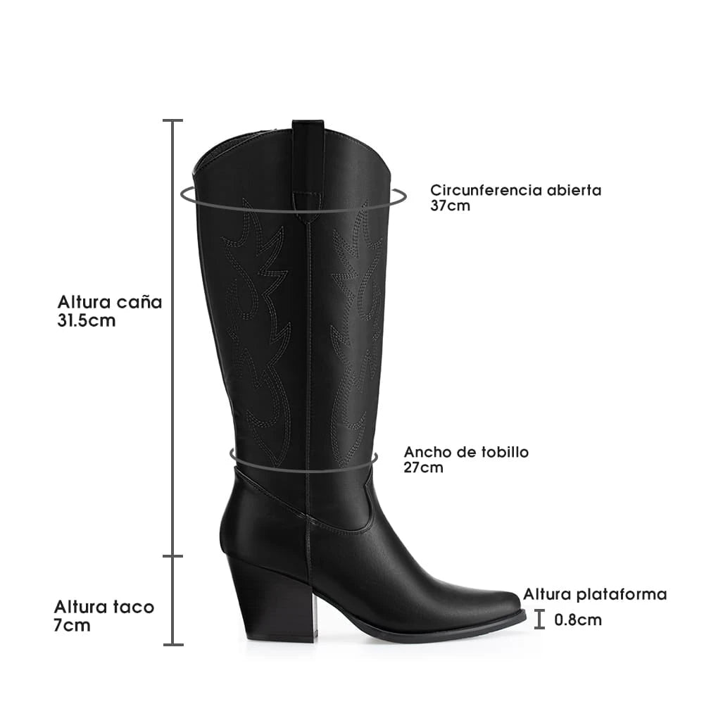 Botas Plataforma Mujer Weide MXHX305
