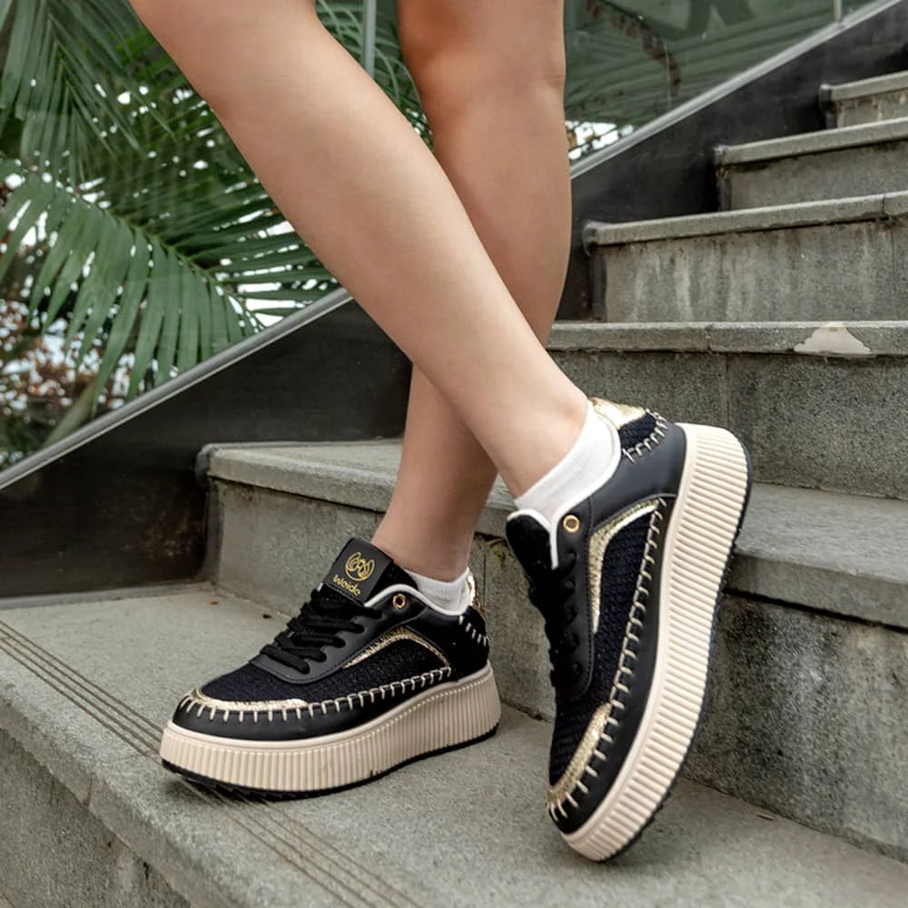 Tenis Plataforma Mujer Weide MXHX520