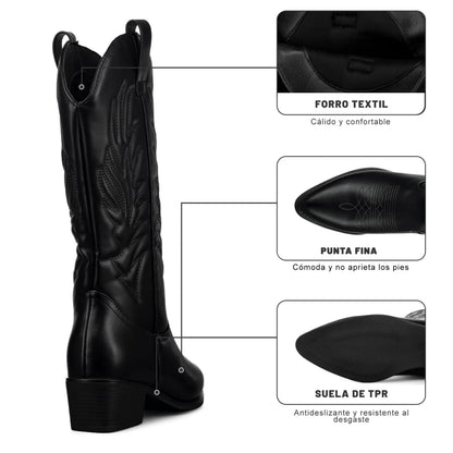 Botas Taco Mujer Weide MXHX521