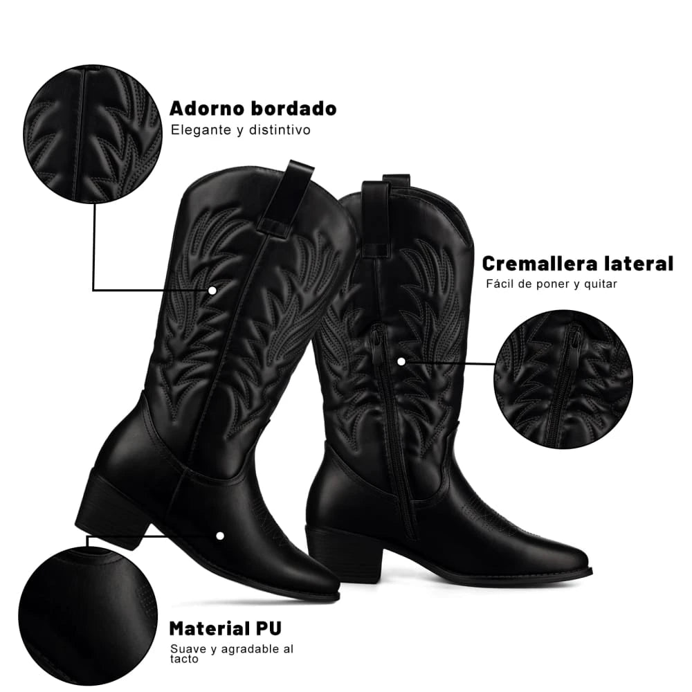 Botas Taco Mujer Weide MXHX521