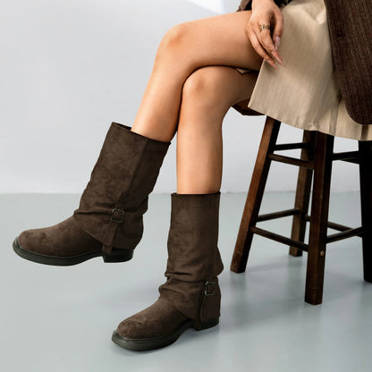 Botas Plataforma Mujer Weide MXHX523