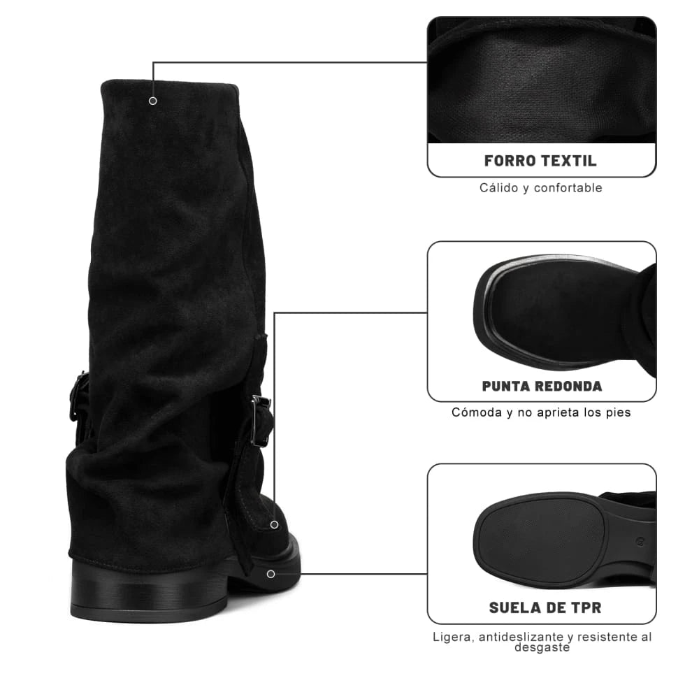 Botas Plataforma Mujer Weide MXHX523