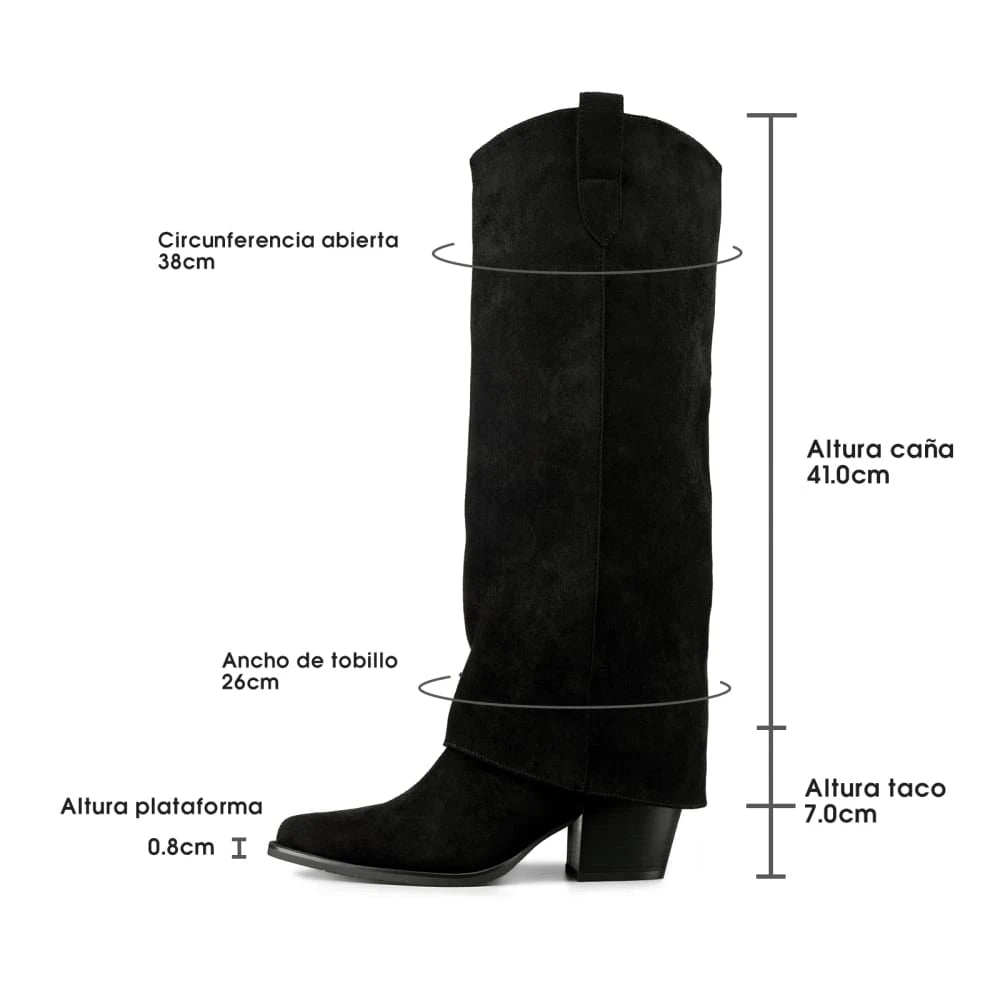 Botas Taco Mujer Weide MXHX525