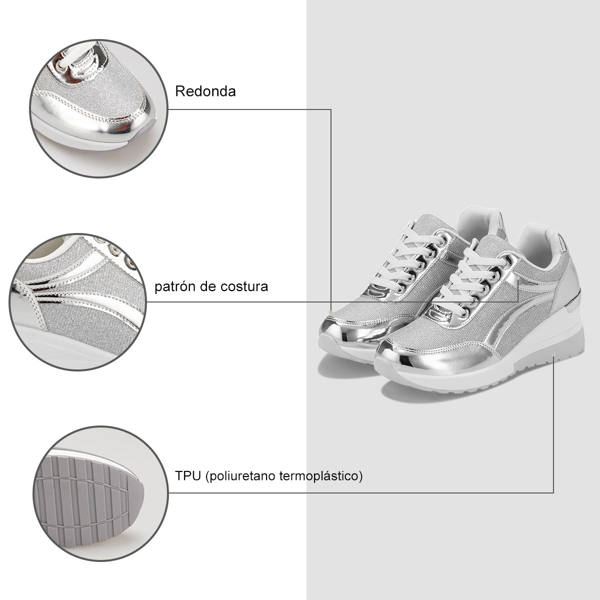 Tenis Mujer Weide MXJLL002