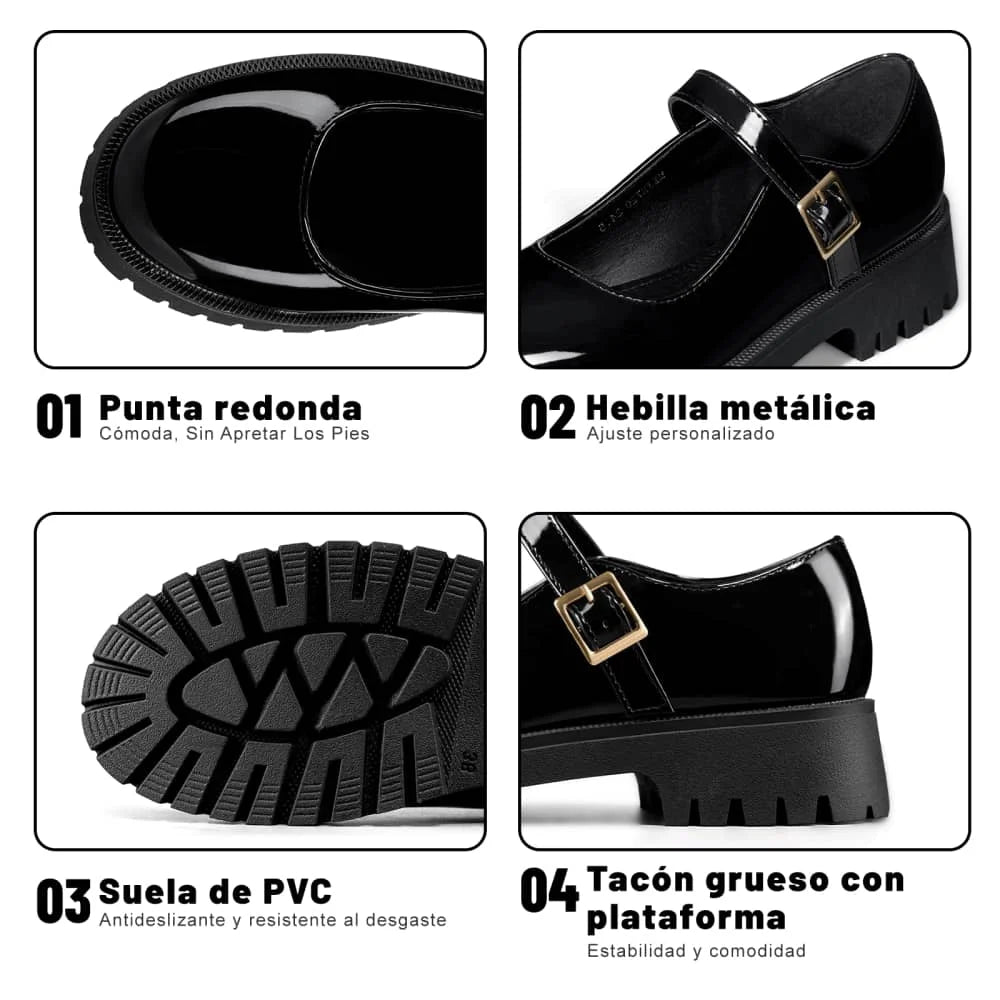 Zapatos Mary Jane Mujer Weide MXJN720
