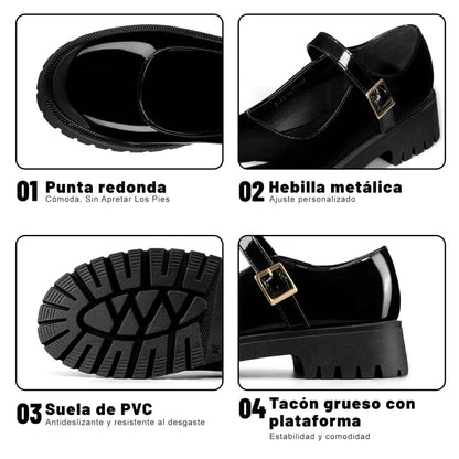 Zapatos Mary Jane Mujer Weide MXJN720
