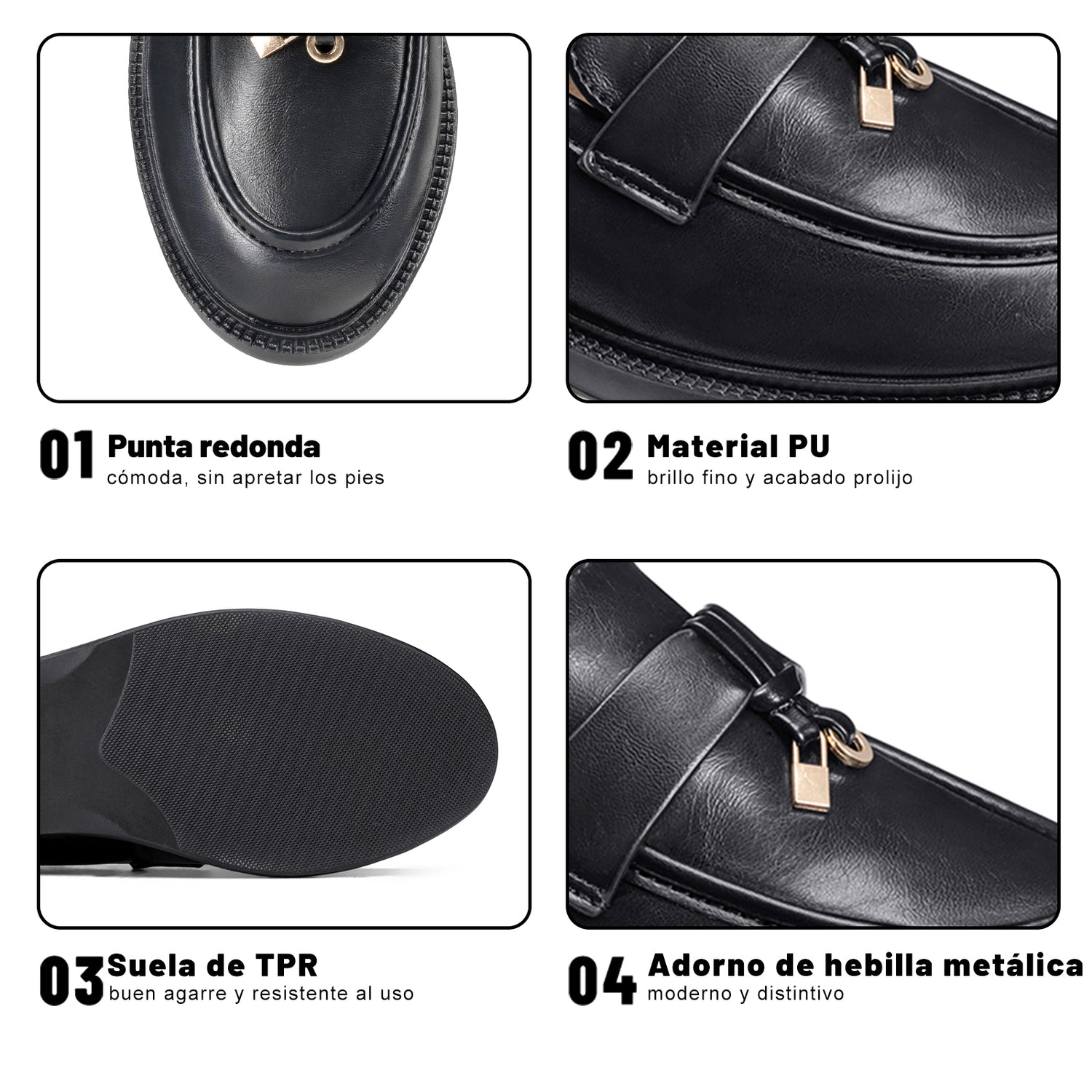 Mocasines para Mujer Weide MXJN751
