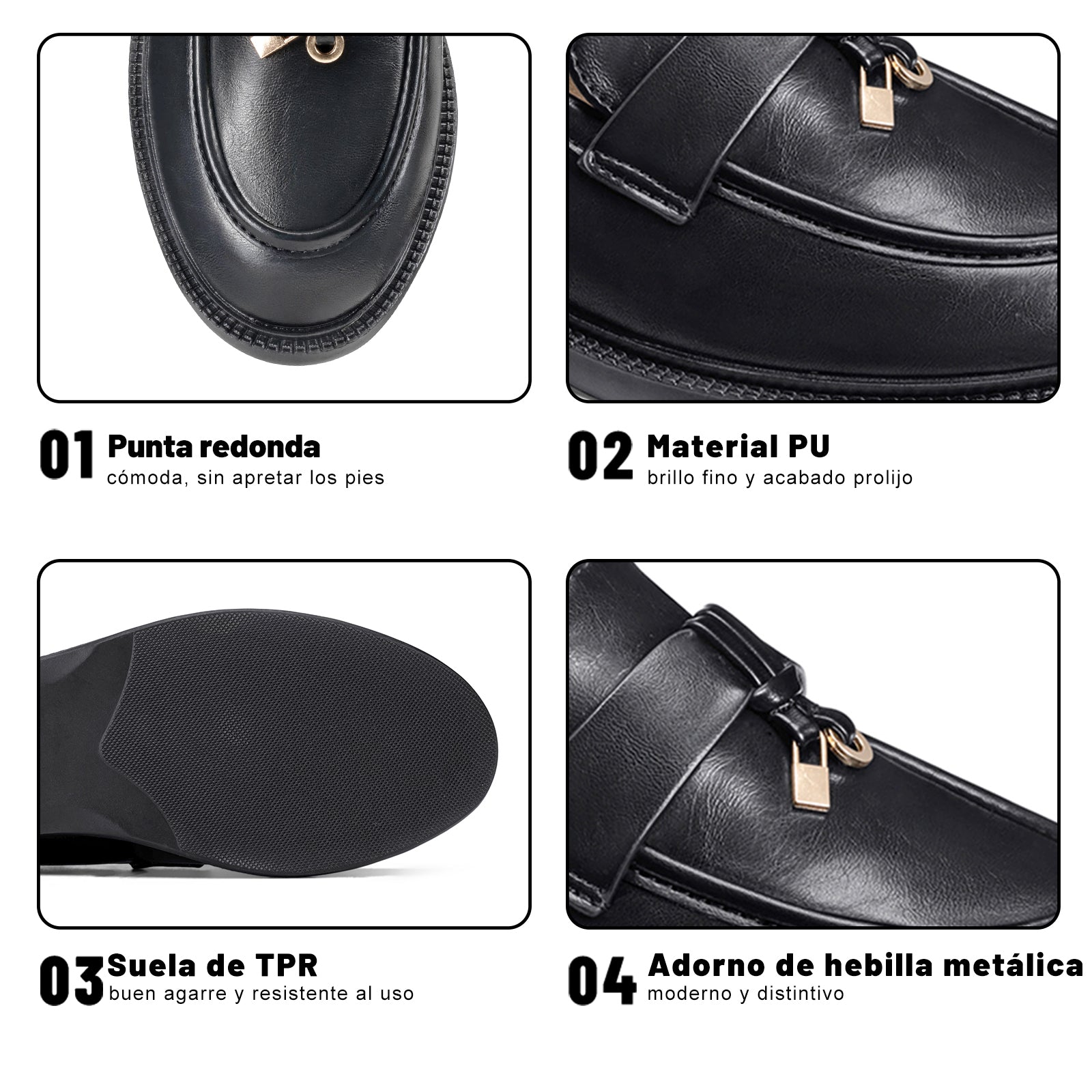Mocasines para Mujer Weide MXJN751