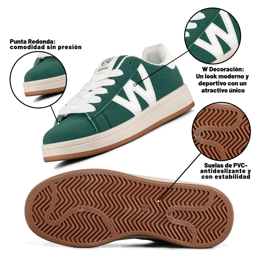 Tenis Mujer Weide MXLT101