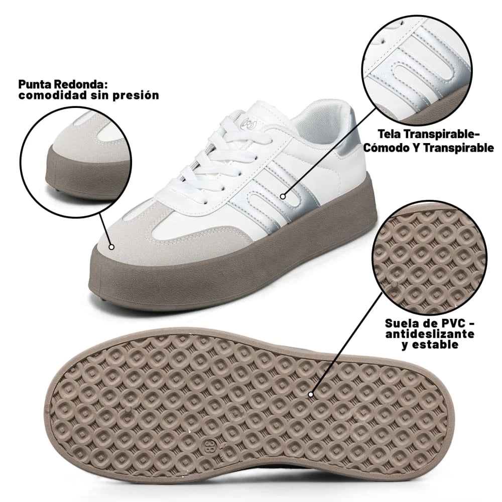 Tenis Mujer Weide MXLT203