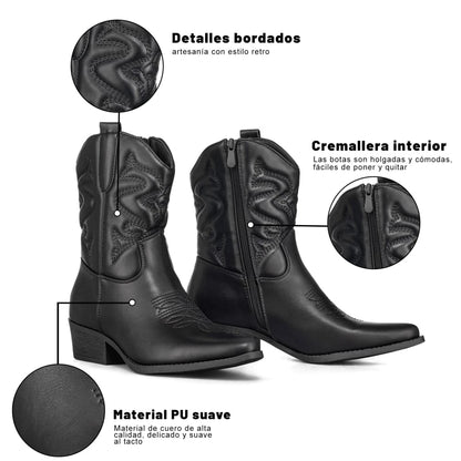 Botas Taco Mujer Weide MXQBM20