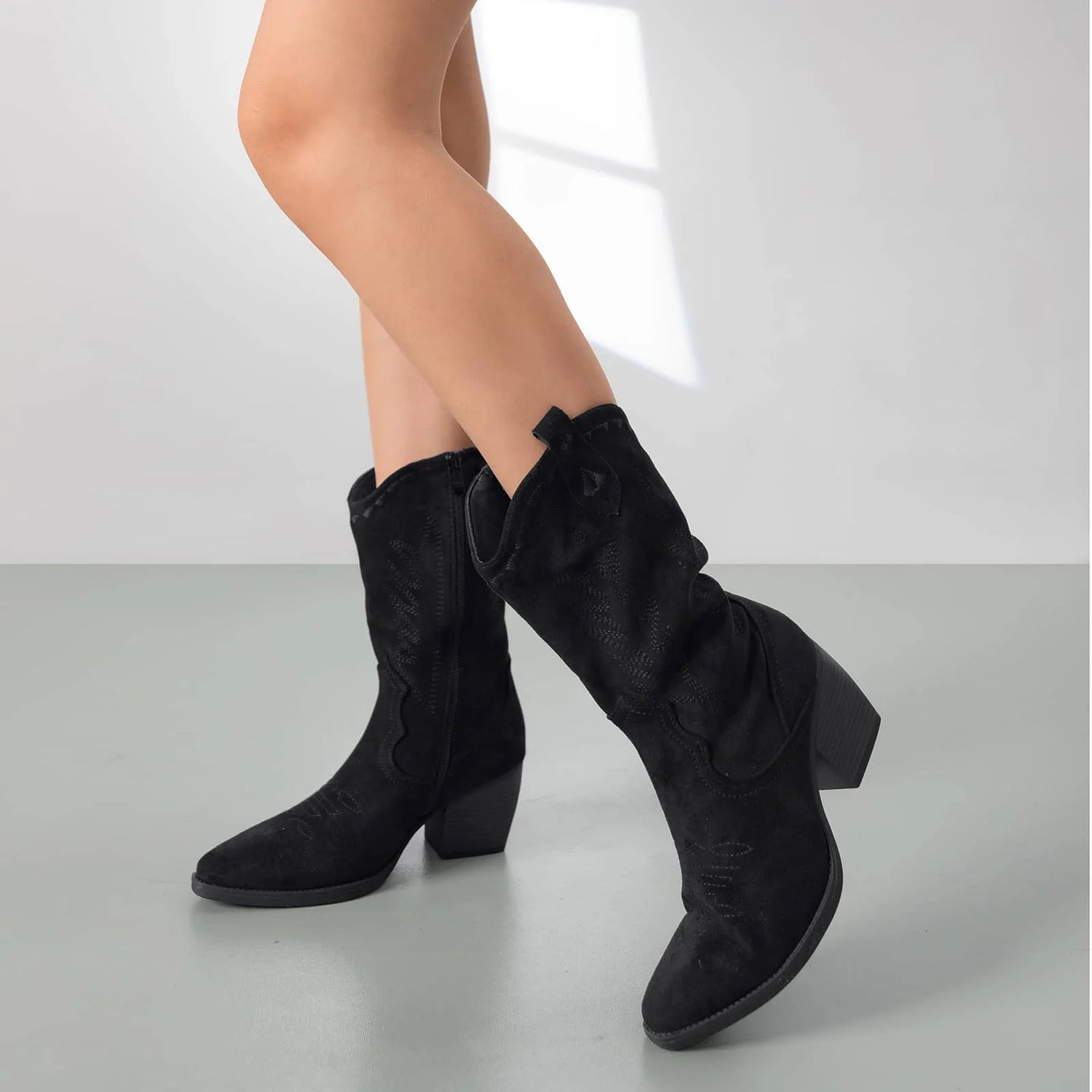 Botas Taco Mujer Weide MXQBM21