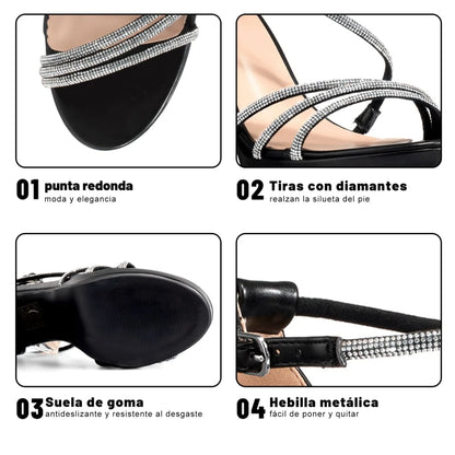 Sandalias Taco Mujer Weide MXQIU113