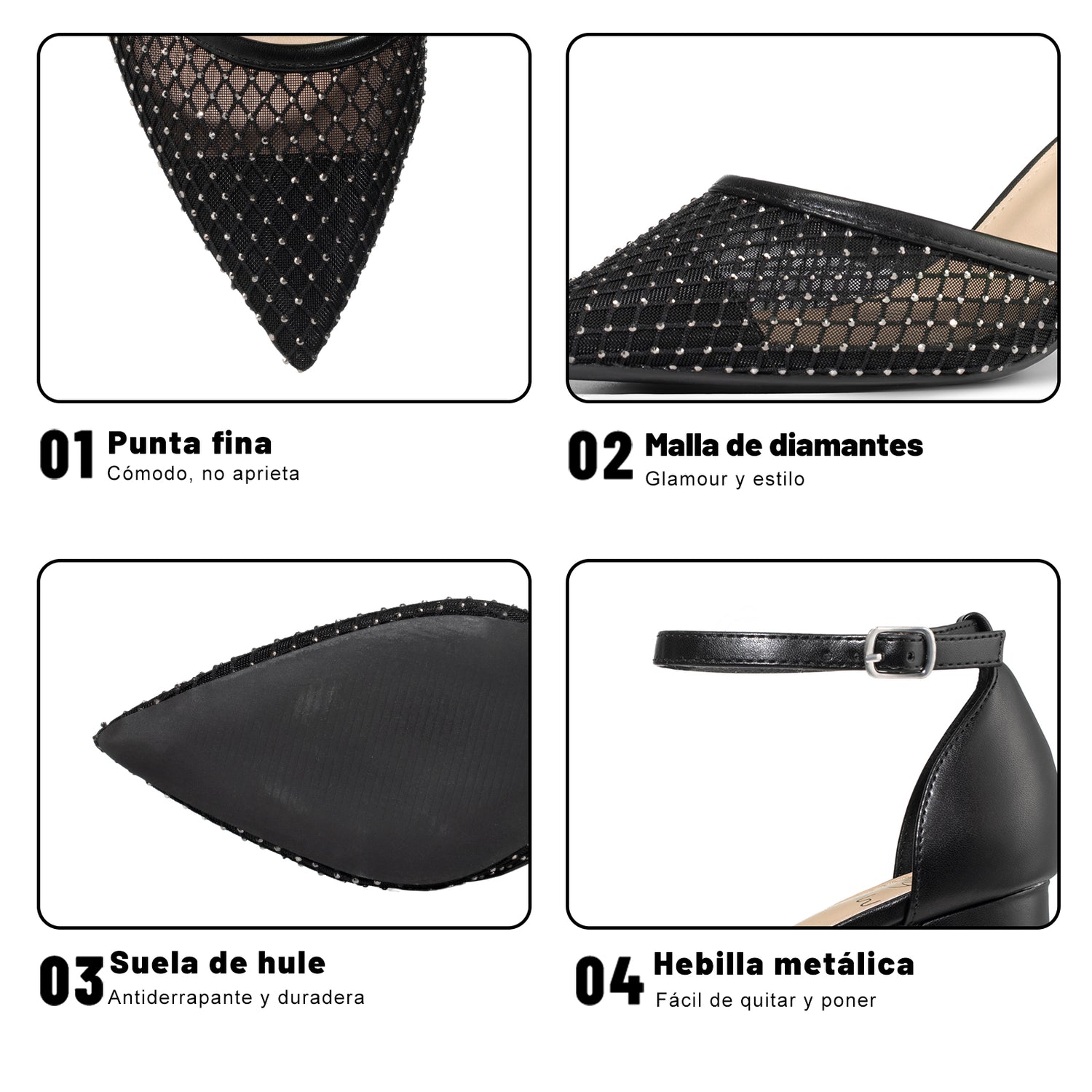 MXQIU505 Negro detalles del producto