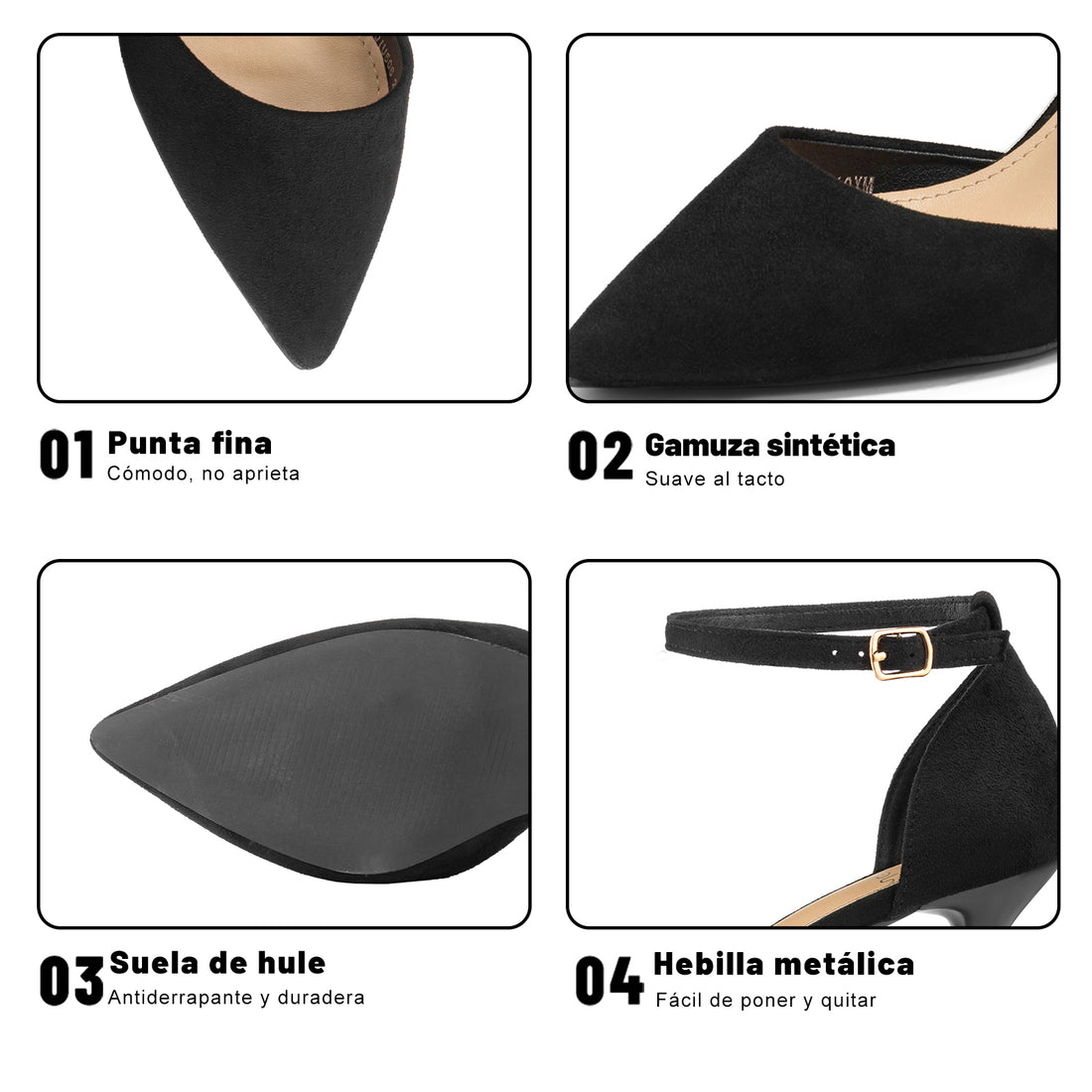 MXQIU506 Negro detalles del producto