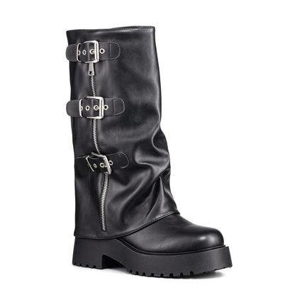 Botas Plataforma Mujer Weide MXRQ80