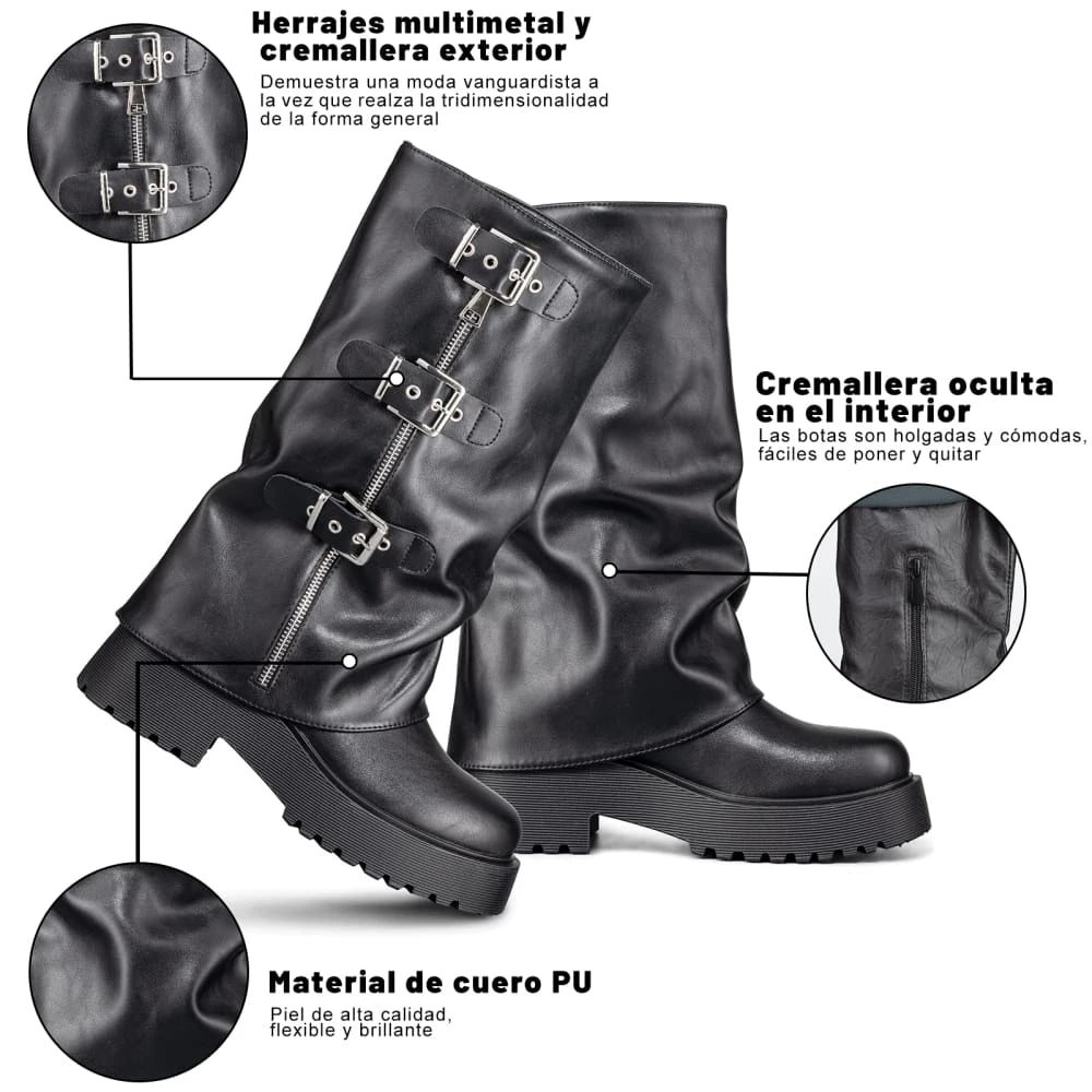 Botas Plataforma Mujer Weide MXRQ80