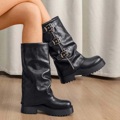 Botas Plataforma Mujer Weide MXRQ80