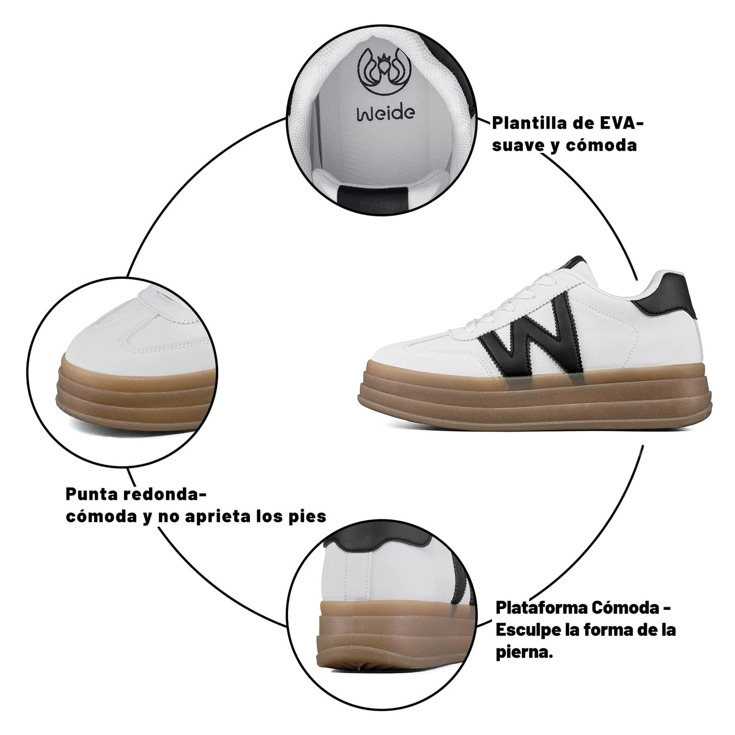 Tenis Mujer Weide MXSL14