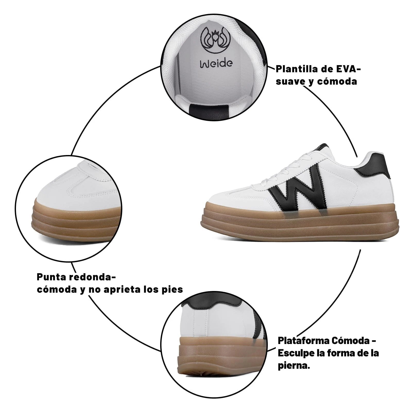 Tenis Mujer Weide MXSL14