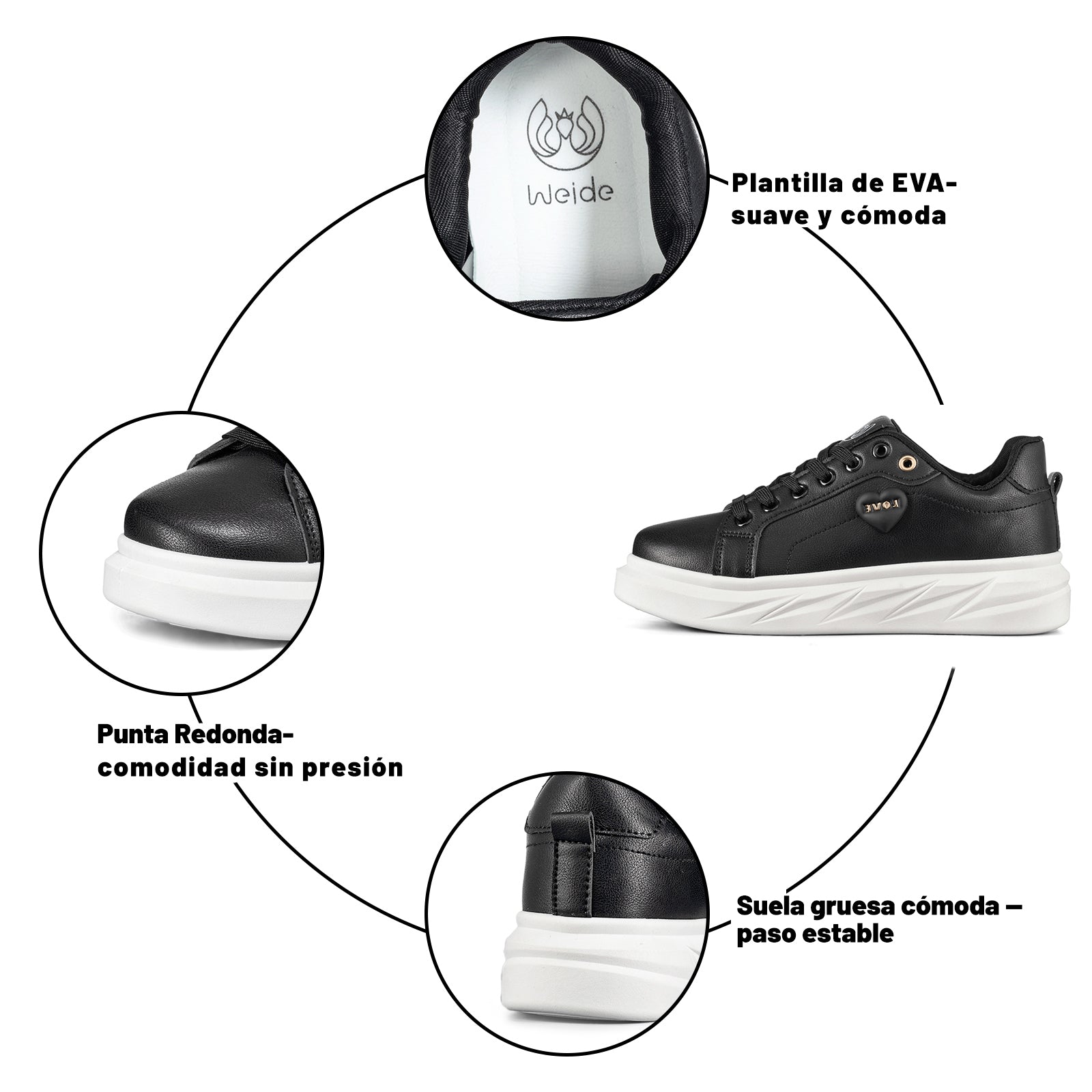 Tenis Mujer Weide MXSL22