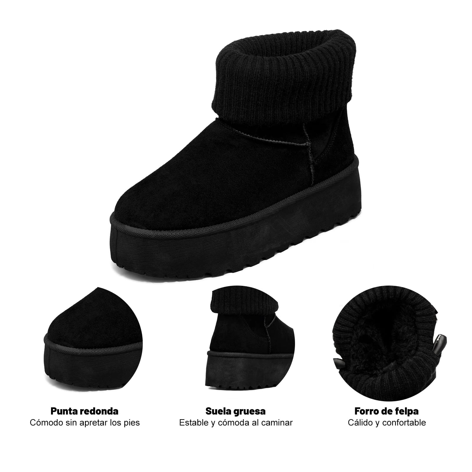 Botas de Nieve Mujer Weide MXSL50