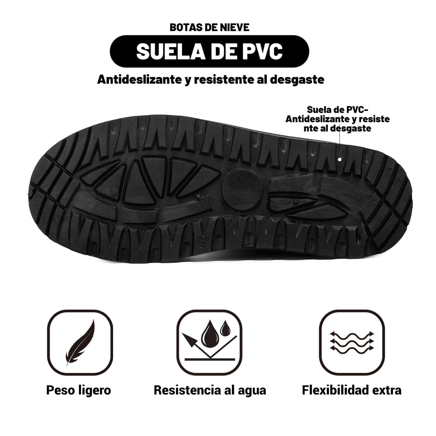 Botas de Nieve Mujer Weide MXSL50