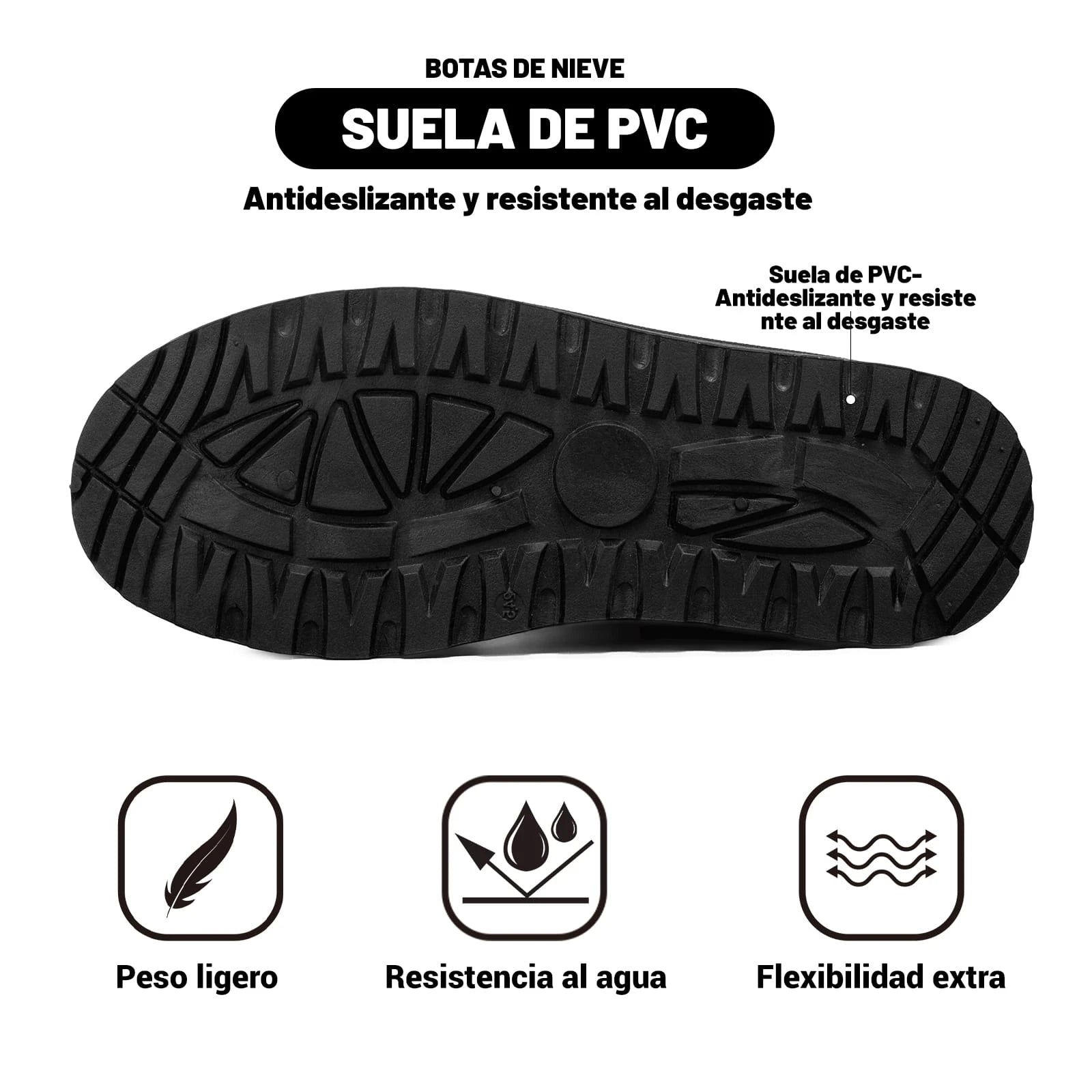 Botas de Nieve Mujer Weide MXSL50