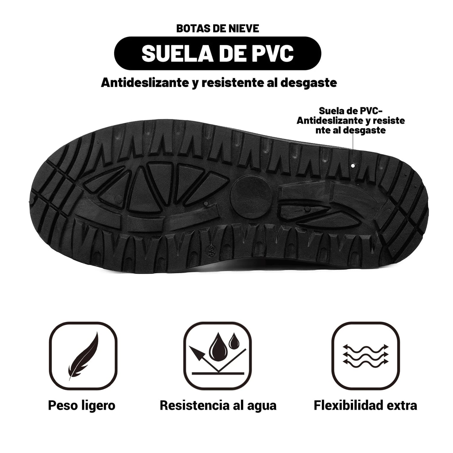 Botas de Nieve Mujer Weide MXSL51