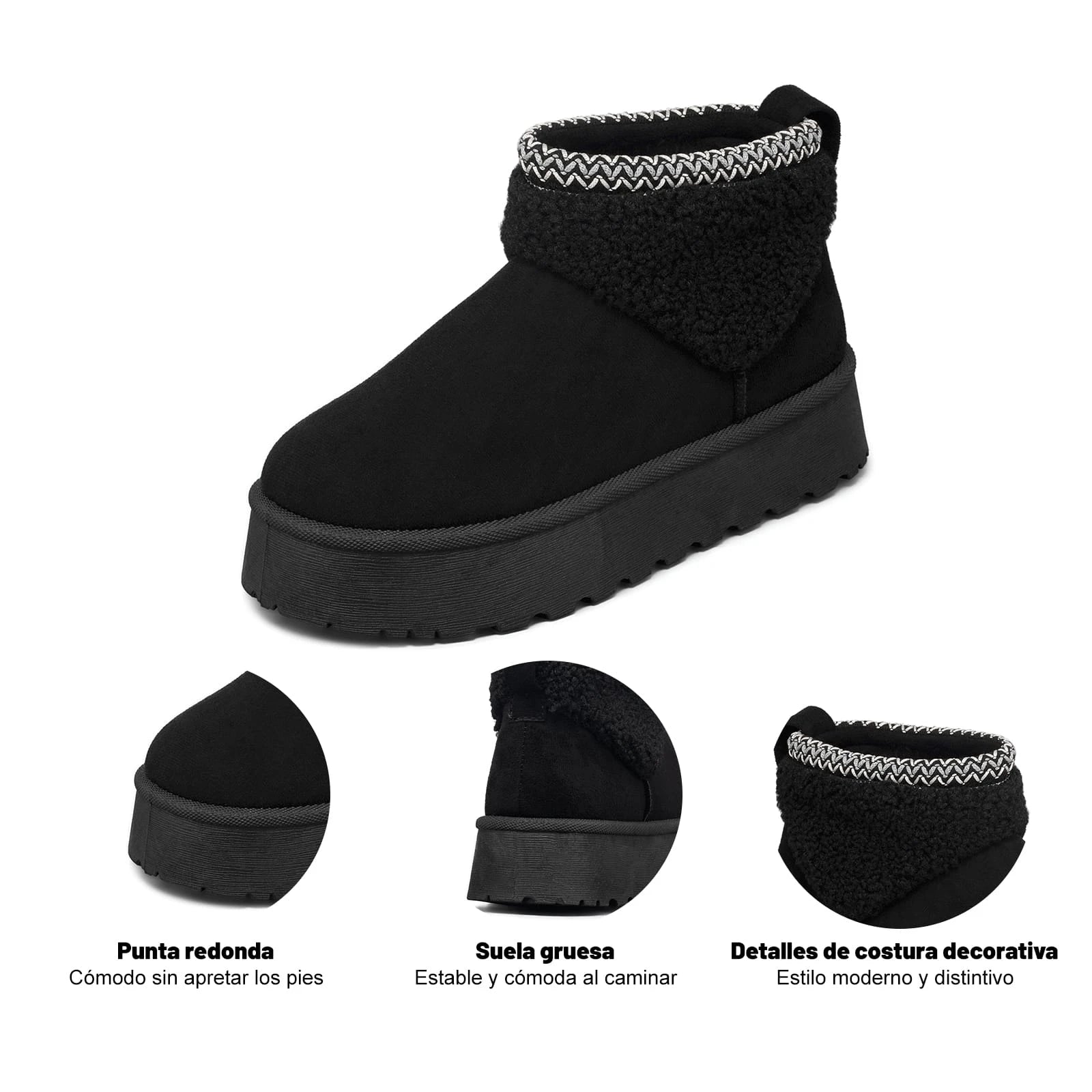 Botas de Nieve Mujer Weide MXSL53